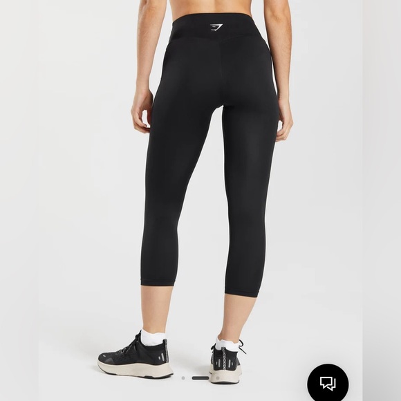 GYMSHARK - Training 7/8” Leggings - Black - Size S - Picture 2 of 6